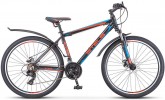 Велосипед 26' хардтейл, рама алюминий STELS NAVIGATOR-620 MD антрацитовый, диск, 21 ск., 17'